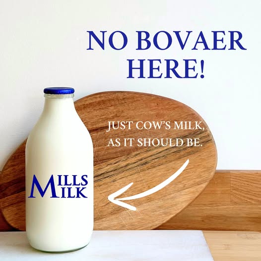 No bovaer at Mills Milk | Mills Milk