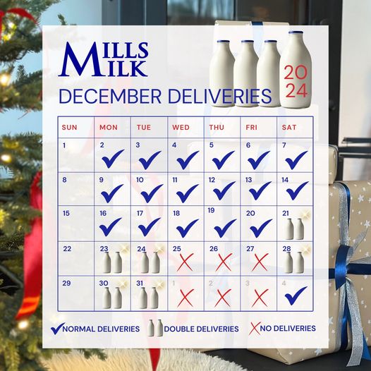 Doorstep Christmas Deliveries | Mills Milk